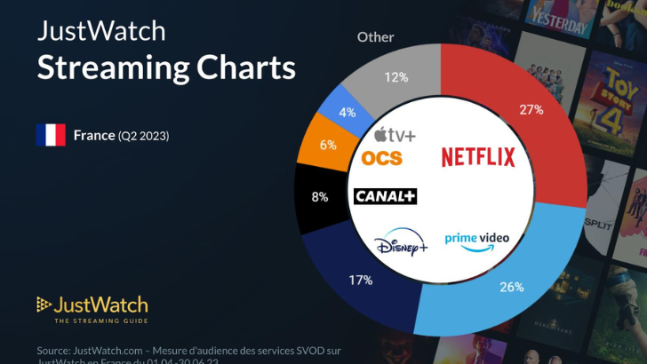 SVOD : Netflix et Prime Video au coude à coude en France, selon une étude