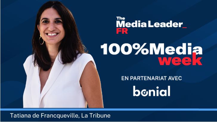 100%Media week : Tatiana de Francqueville (La Tribune), CGV TV, Disney, Lucky Cart, Freely