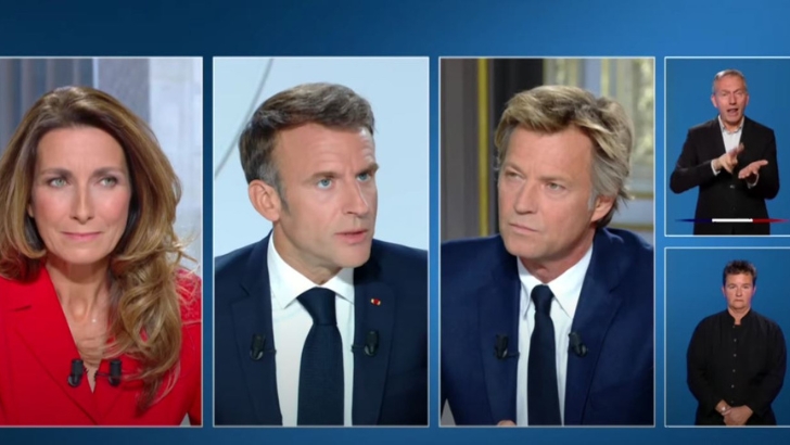 L’interview d’Emmanuel Macron sur TF1 et France 2 attire près de 10,5 millions de téléspectateurs