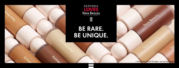 CMI Media accompagne Sephora pour la sortie en France de Rare Beauty