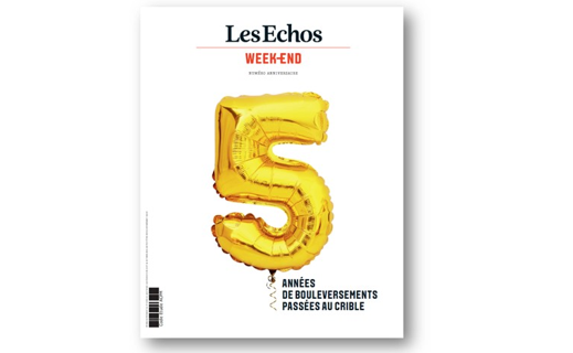 Les Echos Week-End fête ses 5 ans aujourd’hui dans un numéro spécial