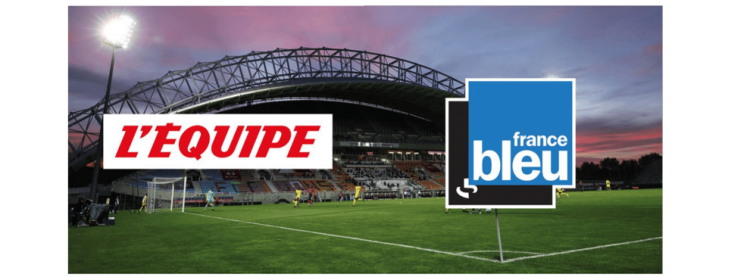 L’Équipe enrichit ses directs autour de la Ligue 1 et la Ligue 2 avec les commentaires de France Bleu