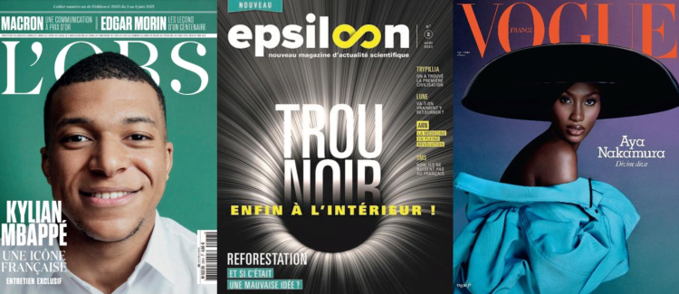 L’Obs élu Magazine de l’Année 2022 par le Prix Relay / SEPM, Epsiloon et Vogue distingués