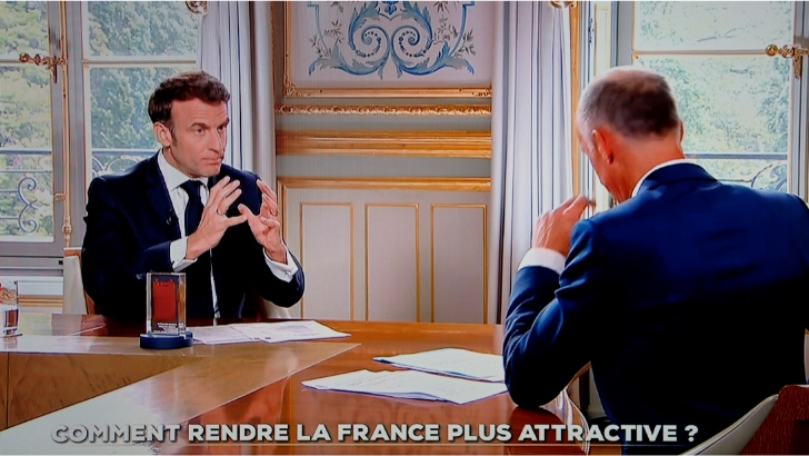 Plus de 6 millions de téléspectateurs devant Emmanuel Macron sur TF1