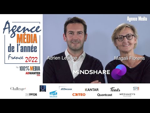 Agence Média de l’année France 2022 J-33 : soutenance de Magali Florens et Adrien Lepage pour Mindshare (GroupM)