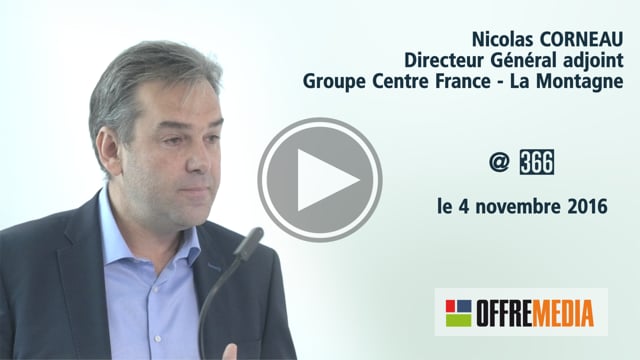 Vidéo : comment Nicolas Corneau transforme le groupe Centre France – La Montagne